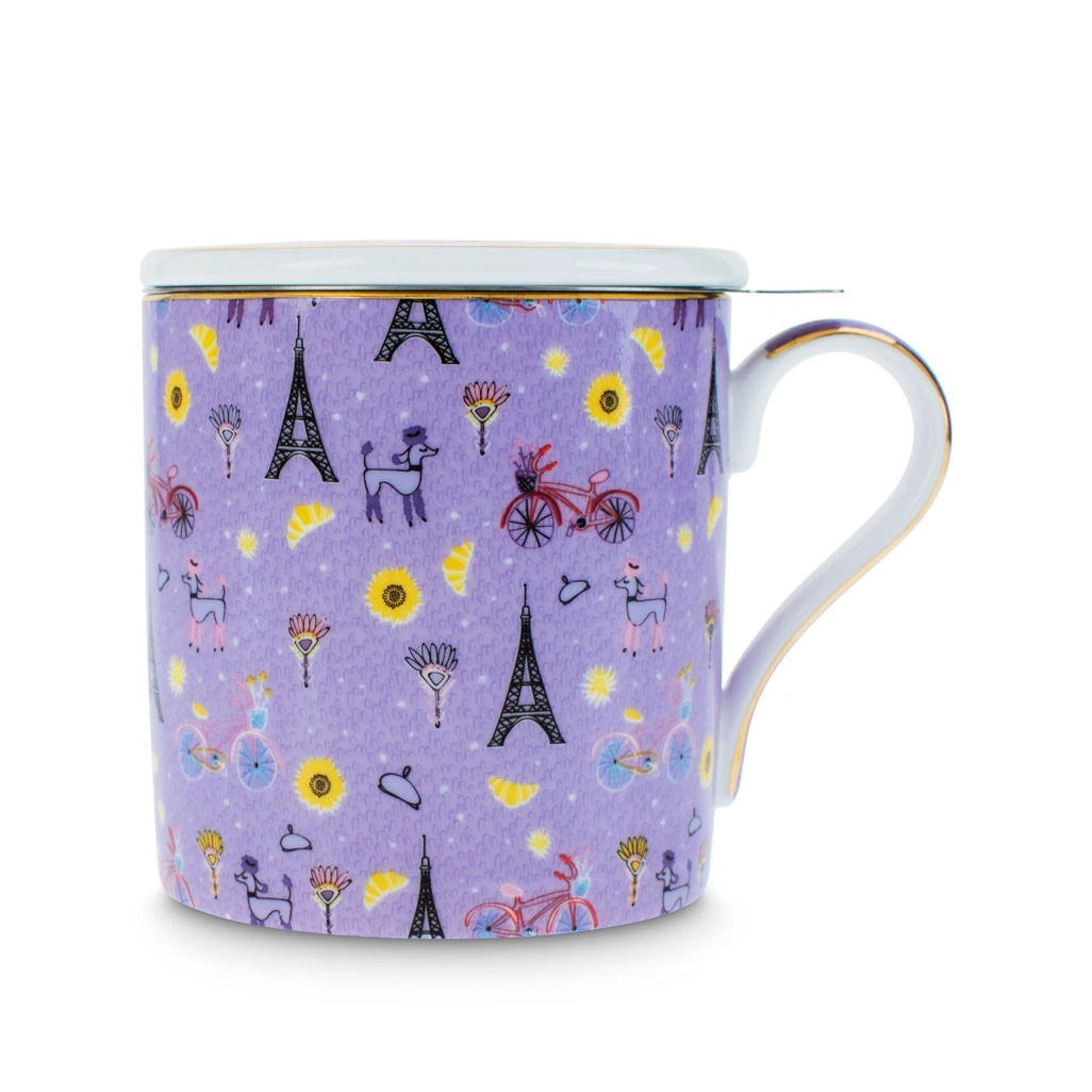 Iconic French Earl Grey Mug with Infuser